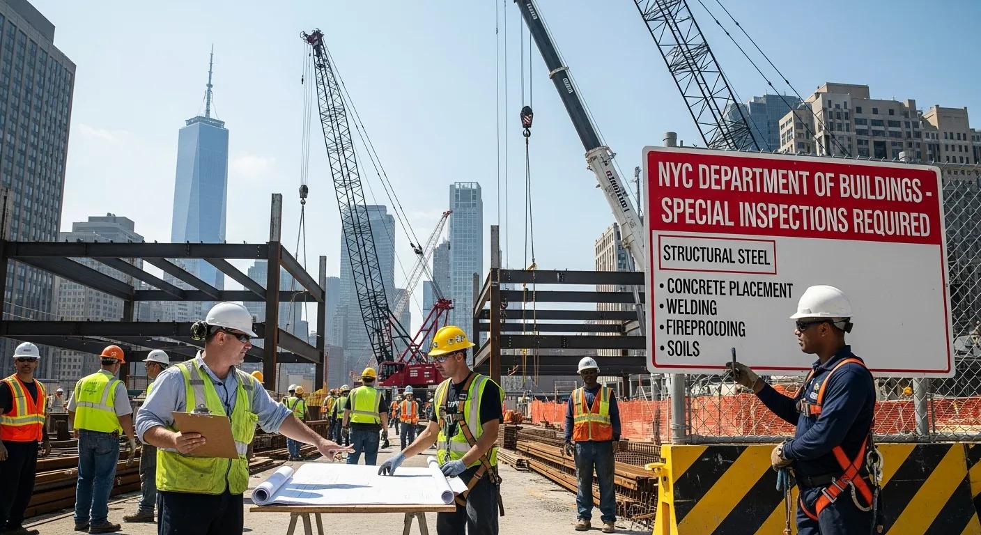 NYC Special Inspection Requirements for New Construction
